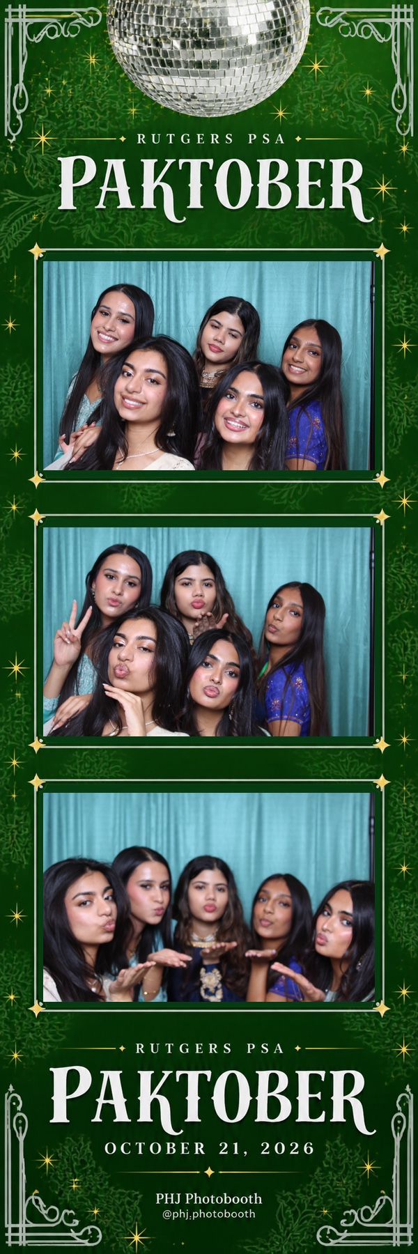 Group photo strip from Rutgers PSA PAKTOBER